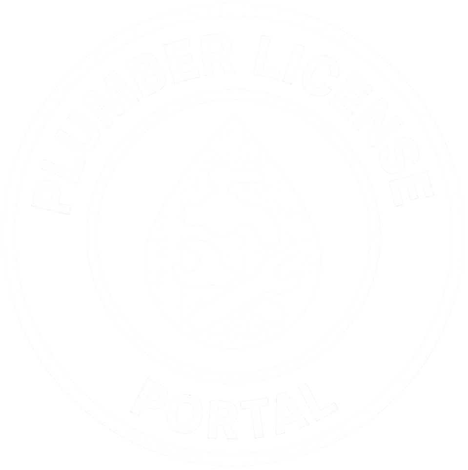 Plumber License Logo